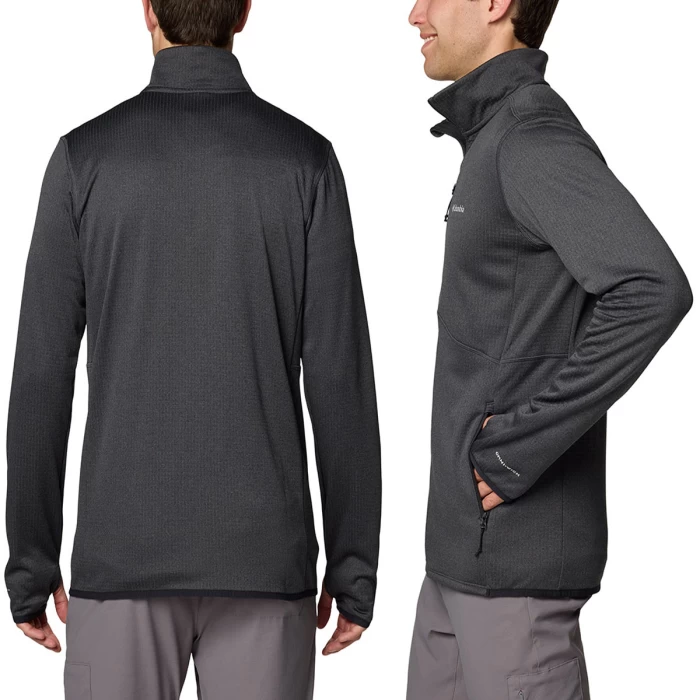 Campera Polar Columbia Park View Full Zip Hombre